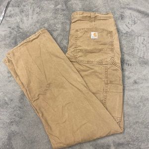 Carhartt size 10 cargo work pants
